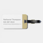 フリントストーンズ |レトロ漫画キャラクターパネル ラゲッジタグ (裏面横)