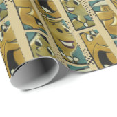 フリントストーンズ |レトロ漫画キャラクターパネル ラッピングペーパー (ロールコーナー)