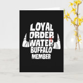 フリントストーンズ |ロイヤルオーダー水牛メンバー カード (黄色い花)