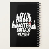 フリントストーンズ |ロイヤルオーダー水牛メンバー プランナー手帳 (裏面)