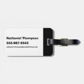 フリントストーンズ |ロイヤルオーダー水牛メンバー ラゲッジタグ (裏面横)