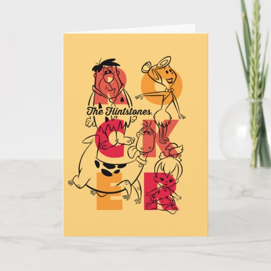 フリントストーンズ |ロッカー カード (正面)