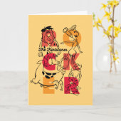 フリントストーンズ |ロッカー カード (黄色い花)