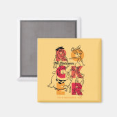 フリントストーンズ |ロッカー マグネット (正面/裏面)