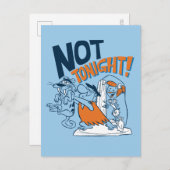 フリントストーンズ |今夜は！ インビテーションポストカード (正面/裏面)