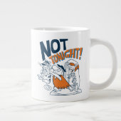 フリントストーンズ |今夜は! ジャンボコーヒーマグカップ (右)