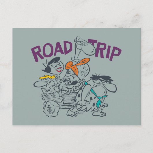 フリントストーンズ |出張 インビテーションポストカード (正面)