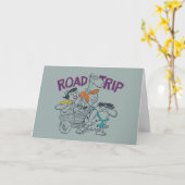 フリントストーンズ |出張 カード (黄色い花)