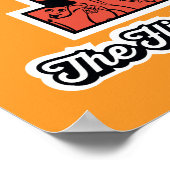 フリントストーンズ |大学スタイルモノグラム ポスター (角)