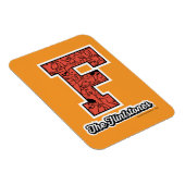 フリントストーンズ |大学スタイルモノグラム マグネット (右側)