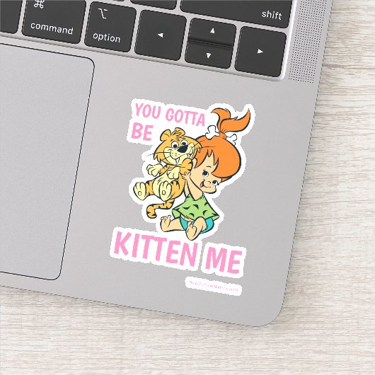 フリントストーンズ |小石と彼女の虎 シール (詳細)