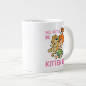 フリントストーンズ |小石と彼女の虎 ジャンボコーヒーマグカップ (正面右)