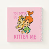 フリントストーンズ |小石と彼女の虎 ノートブック (裏面)