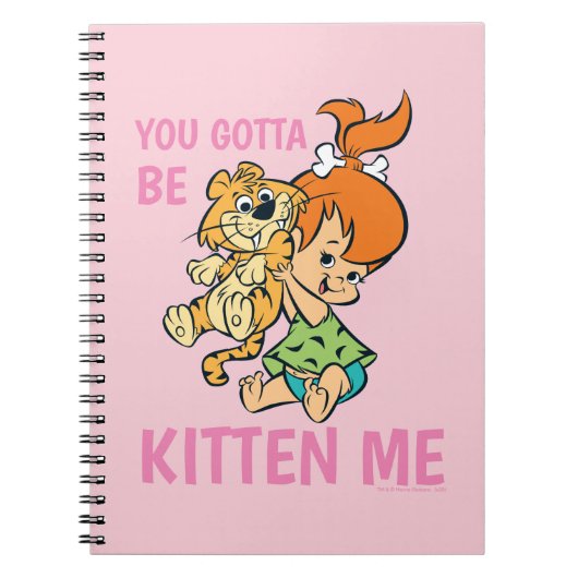 フリントストーンズ |小石と彼女の虎 ノートブック (正面)