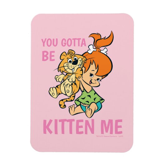 フリントストーンズ |小石と彼女の虎 マグネット (縦)