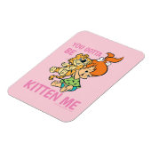 フリントストーンズ |小石と彼女の虎 マグネット (左側)