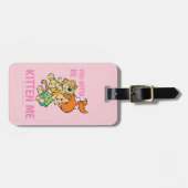 フリントストーンズ |小石と彼女の虎 ラゲッジタグ (正面横)