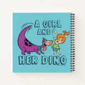 フリントストーンズ |小石&ディノボー遊ルボール ノートブック (裏面)