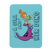 フリントストーンズ |小石&ディノボー遊ルボール マグネット (縦)