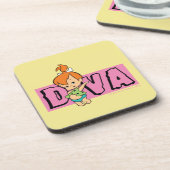 フリントストーンズ |小石 – Little Diva コースター (左側)