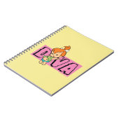 フリントストーンズ |小石 – Little Diva ノートブック (左側)