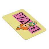 フリントストーンズ |小石 – Little Diva マグネット (右側)