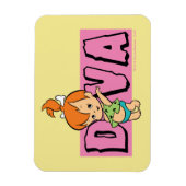 フリントストーンズ |小石 – Little Diva マグネット (縦)