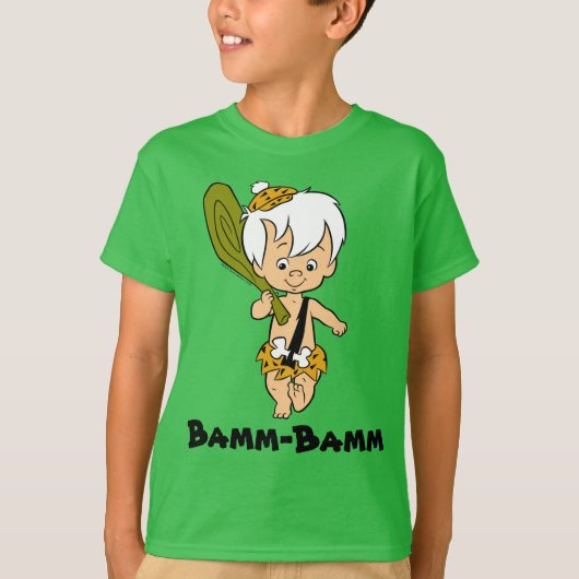 フリントストーンズ | Bamm-Bamm瓦礫 Tシャツ (正面)