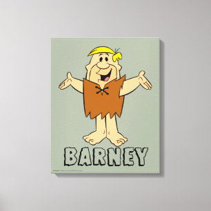 フリントストーンズ   Barney Rubble キャンバスプリント