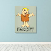 フリントストーンズ | Barney Rubble キャンバスプリント (インサイチュ (ウッドフロア))