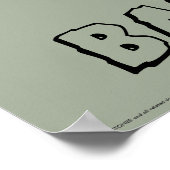 フリントストーンズ | Barney Rubble ポスター (角)