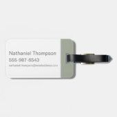 フリントストーンズ | Barney Rubble ラゲッジタグ (裏面横)