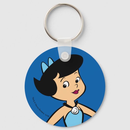 フリントストーンズ | Betty Rubble キーホルダー (正面)