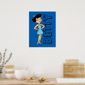 フリントストーンズ | Betty Rubble ポスター (キッチン)