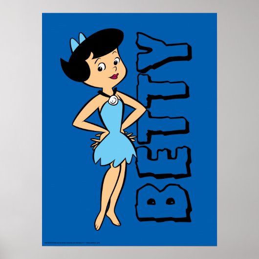 フリントストーンズ | Betty Rubble ポスター (正面)
