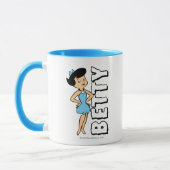 フリントストーンズ | Betty Rubble マグカップ (左)