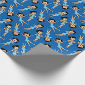 フリントストーンズ | Betty Rubble ラッピングペーパー (角)