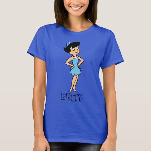 フリントストーンズ | Betty Rubble Tシャツ (正面)