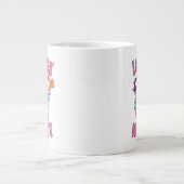 フリントストーンズ | Betty & Wilma – レディースナイト ジャンボコーヒーマグカップ (正面)