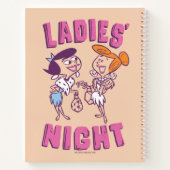 フリントストーンズ | Betty & Wilma – レディースナイト ノートブック (裏面)