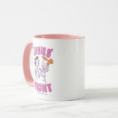 フリントストーンズ | Betty & Wilma – レディースナイト マグカップ (正面左)