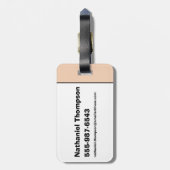 フリントストーンズ | Betty & Wilma – レディースナイト ラゲッジタグ (裏面縦)