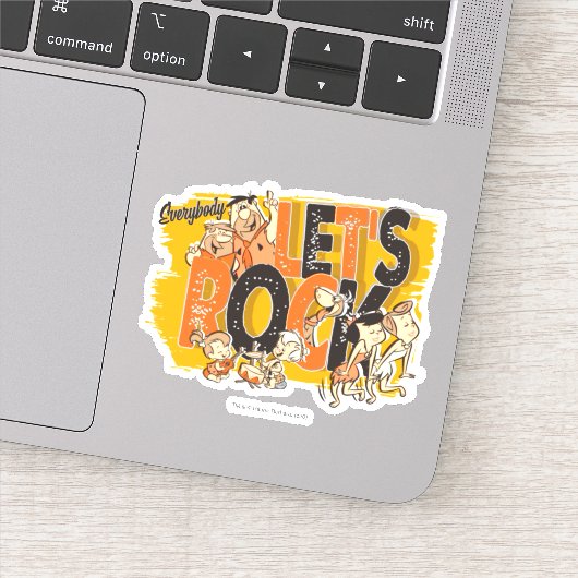 フリントストーンズ | Everyone Let's Rock シール (詳細)