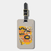 フリントストーンズ | Everyone Let's Rock ラゲッジタグ (正面縦)