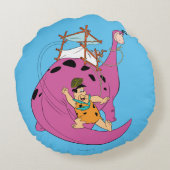 フリントストーンズ | Fredスライドダウンテール ラウンドクッション (裏面)