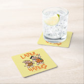 フリントストーンズ | Fred & Barney – 後のヘイターズ スクエアペーパーコースター (インサイチュ)