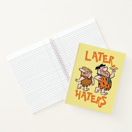 フリントストーンズ | Fred & Barney – 後のヘイターズ ノートブック (内部)