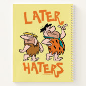 フリントストーンズ | Fred & Barney – 後のヘイターズ ノートブック (裏面)