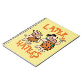 フリントストーンズ | Fred & Barney – 後のヘイターズ ノートブック (左側)