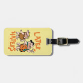 フリントストーンズ | Fred & Barney – 後のヘイターズ ラゲッジタグ (正面横)